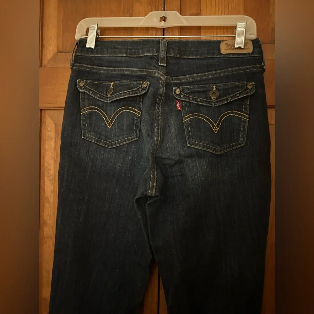 Levi Strauss Women's Red Label 515 Western Rodeo Bootcut Cotton Blend Jeans